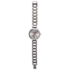 Minimal Silver Dial Women's Watch – Elegant & Versatile Accessory