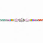 ALVENZA Premium Sparkle Designer Rakhi with Pearl Detail, Stone Centre and Gift Ready Style