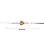 ALVENZA Lord Shivling Rakhi – Traditional Design with Soft Thread for Raksha Bandhan