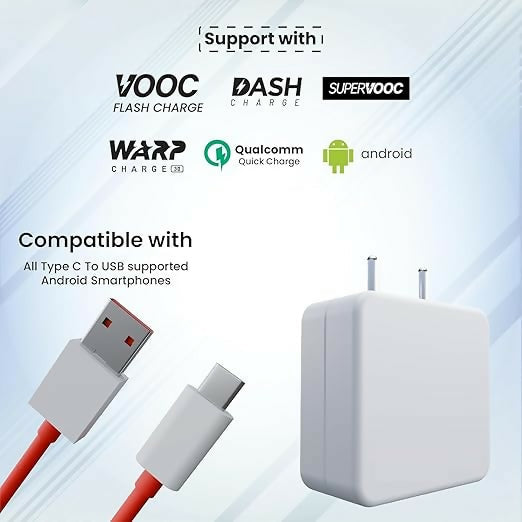 ALVENZA USB-C Fast Charger – Supports VOOC & 100W Rapid Charging