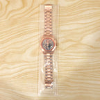 Jai Shri Ram Analog Watch – Devotional Style with Rose Gold Finish