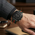 Black Square Dial Analog Watch – Stylish & Durable for Everyday Wear