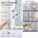 ALVENZA Triangular Microfiber Cleaning Mop for Glass, Walls & Floor Corners
