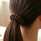 Soft Stretchable Telephone Wire Hair Band No Crease & Secure Fit - Detail View 5