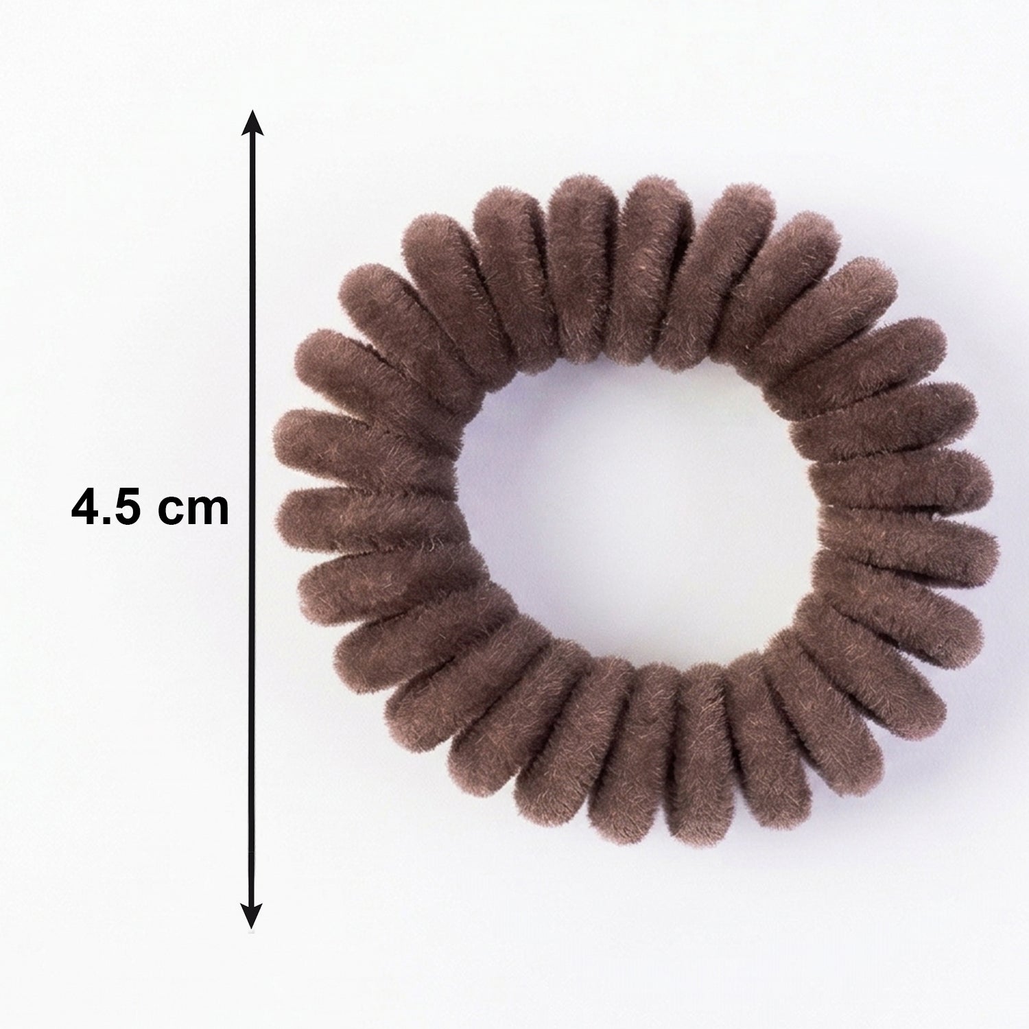 Soft Stretchable Telephone Wire Hair Band No Crease & Secure Fit - Detail View 6
