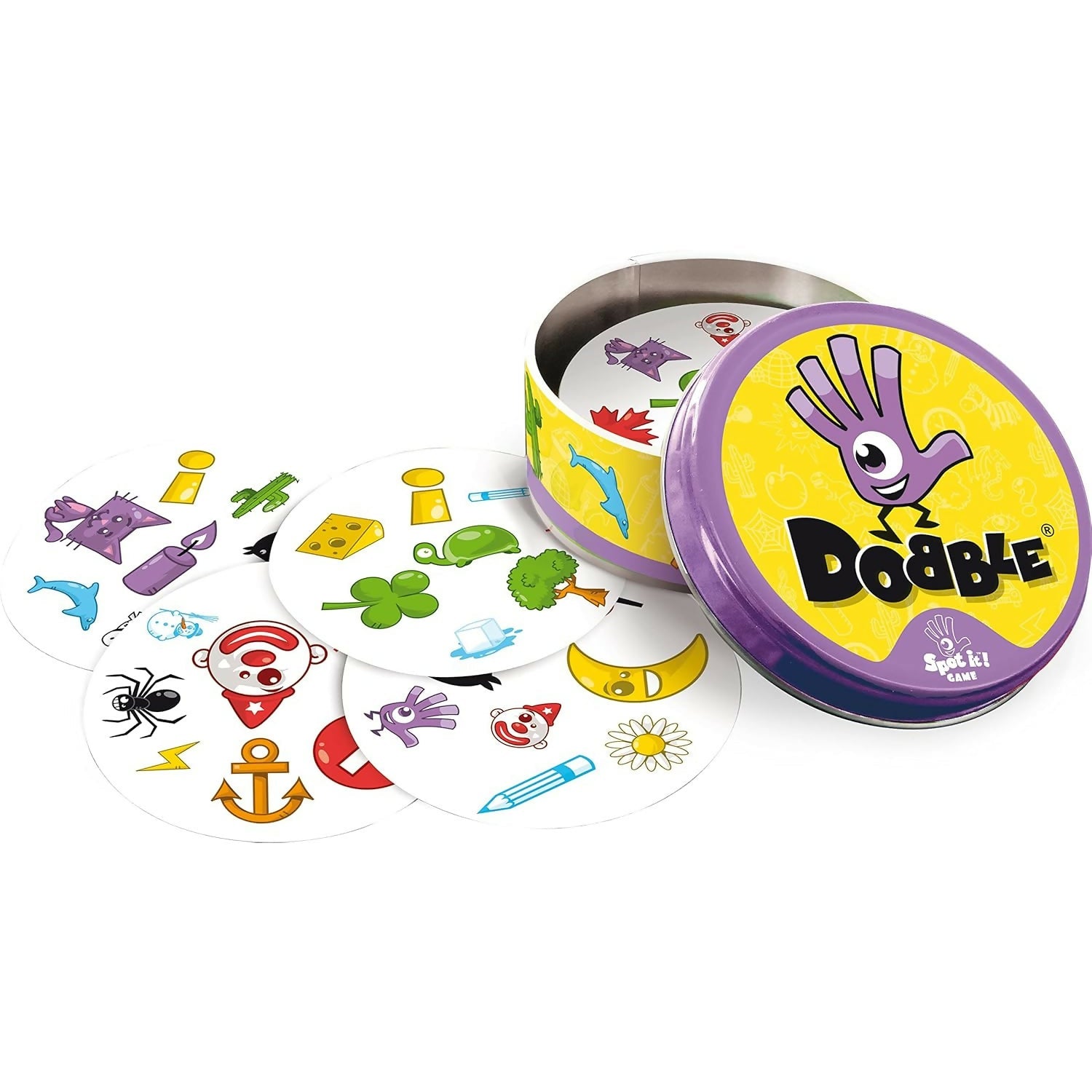 ALVENZA Dobble Spot It Card Game – Fast-Paced Family Matching Fun