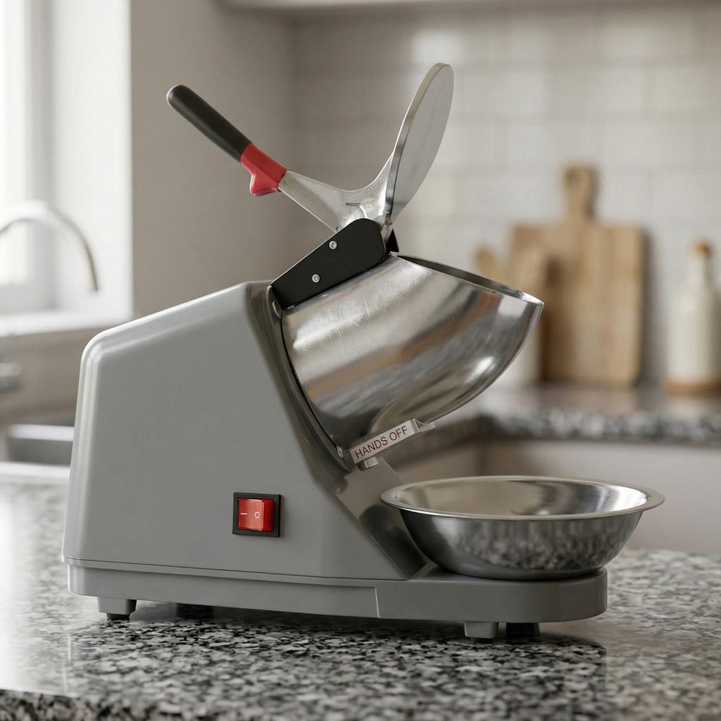ALVENZA Electric Ice Crusher – Effortless & Fast for Home/Commercial Use