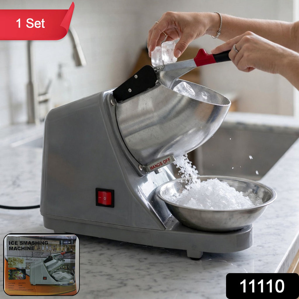 ALVENZA Electric Ice Crusher – Effortless & Fast for Home/Commercial Use