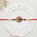 ALVENZA Radha Krishna Beads Rakhi – Colorful & Handcrafted for Raksha Bandhan