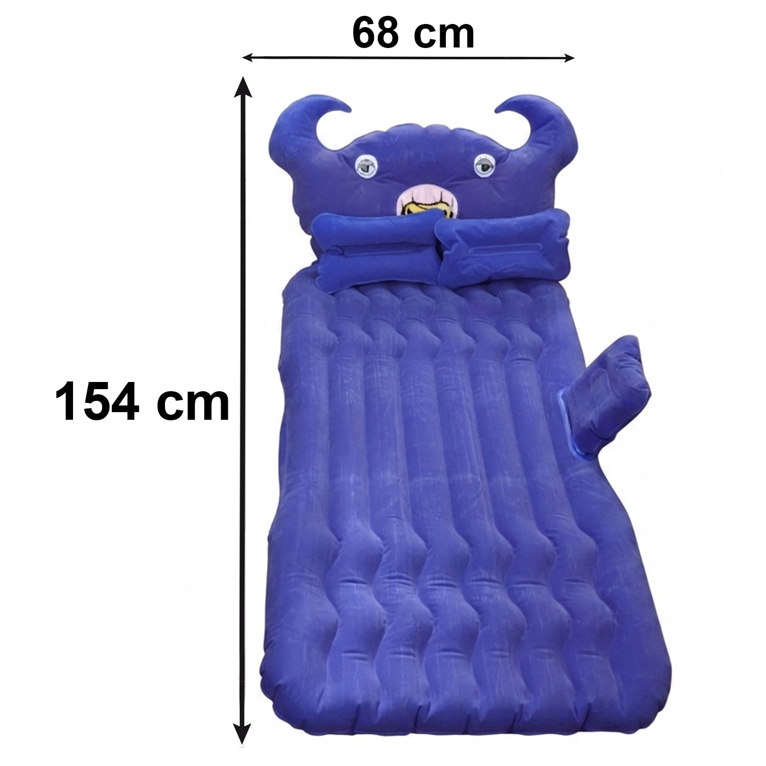 Inflatable Car Air Mattress Portable & Comfortable for Travel, Car Sofa - Detail View 6