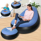 Inflatable Sofa Chair Portable, Comfortable Indoor & Outdoor Seating - Detail View 7