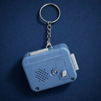 ALVENZA Retro Cassette Tape Keychain – Nostalgic Click Sound Accessory