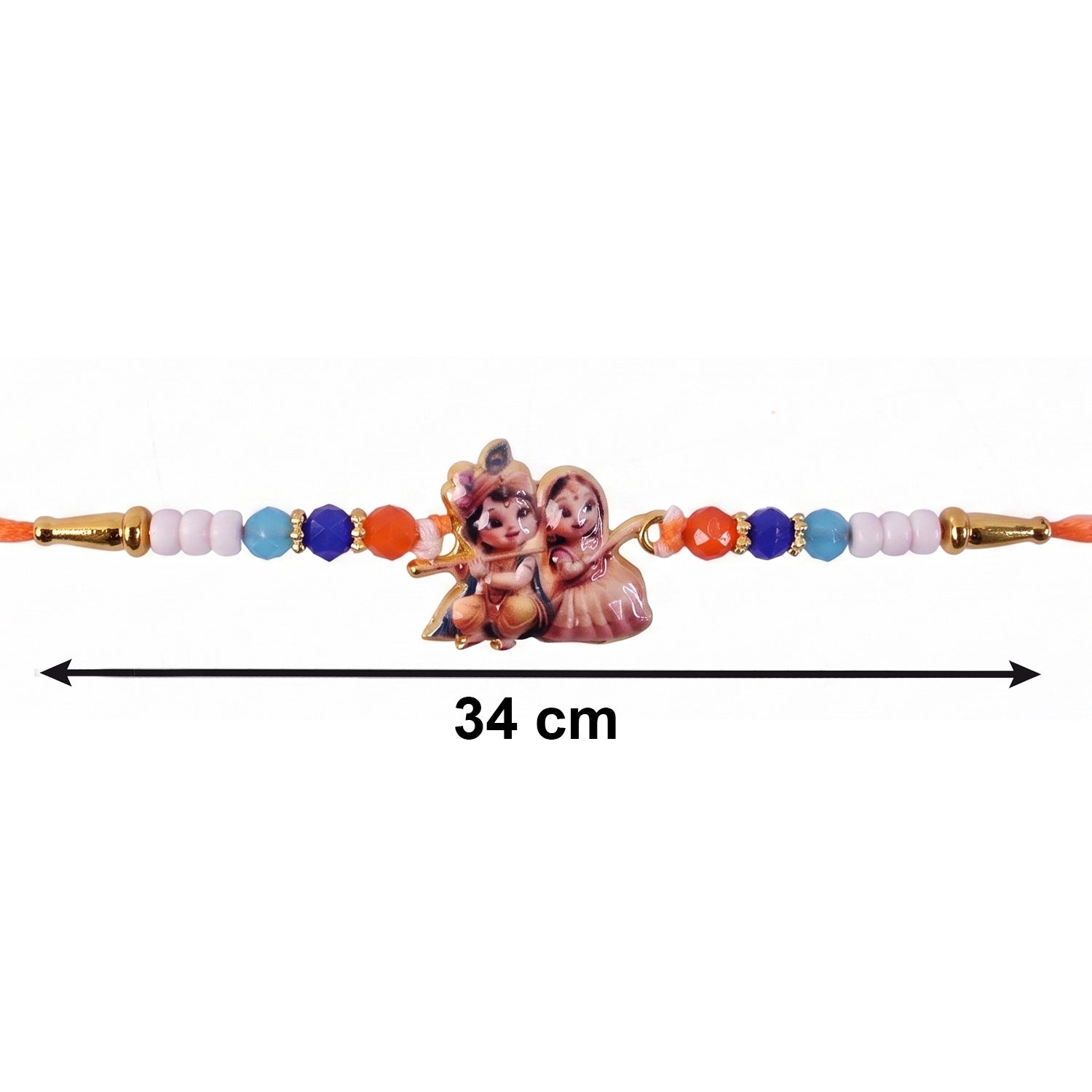 ALVENZA Radha Krishna Rakhi – Divine Love and Blessings for Brother