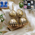 Jhumka Earrings Traditional Indian Dangle Design | Glimmerly
