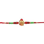 ALVENZA Ganesha Rakhi – Elegant Designer Festive Wrist Jewelry