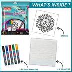 ALVENZA DIY Canvas Creation Kit – Fun & Creative Art for Kids