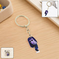 ALVENZA Big Cartoon Character Keychain – Bold Acrylic & Metal Charm