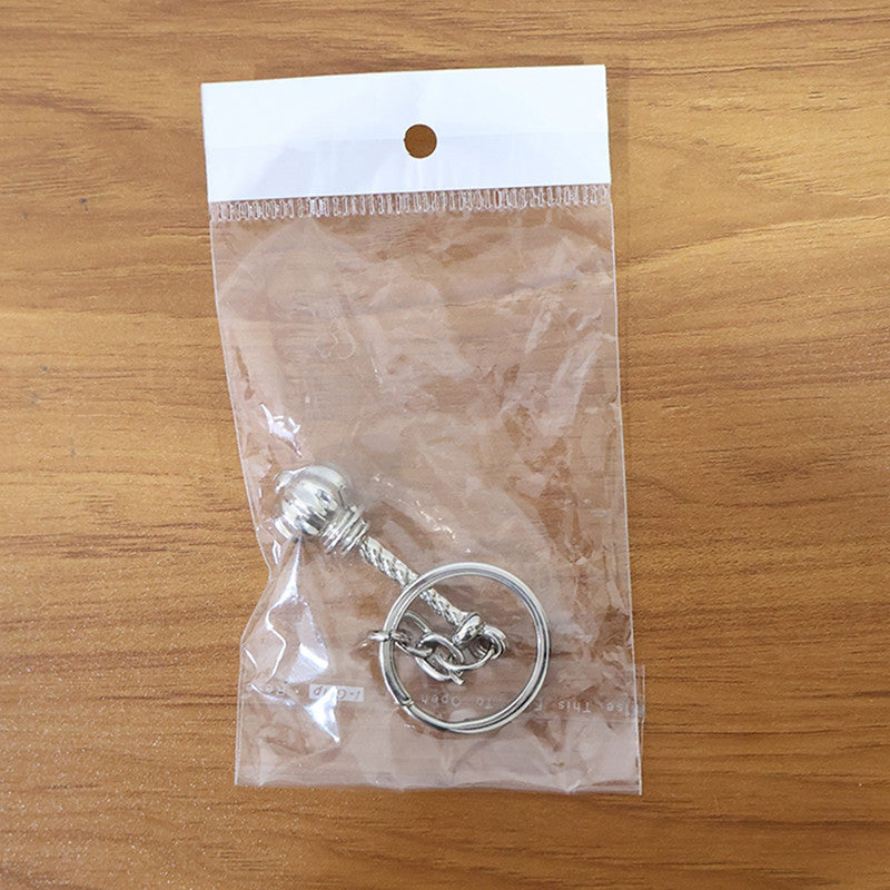 ALVENZA Gada Keychain – Stylish Metallic Symbolic Accessory