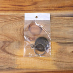 ALVENZA Nandi Bull Keychain – Antique Shivling & Om Engraved Spiritual Ring