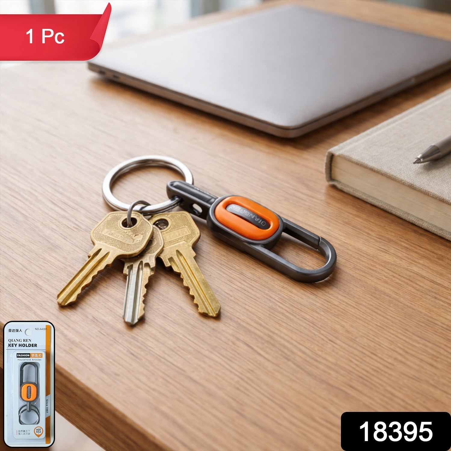 ALVENZA Metal Carabiner Key Holder – Durable and Stylish for Daily Use
