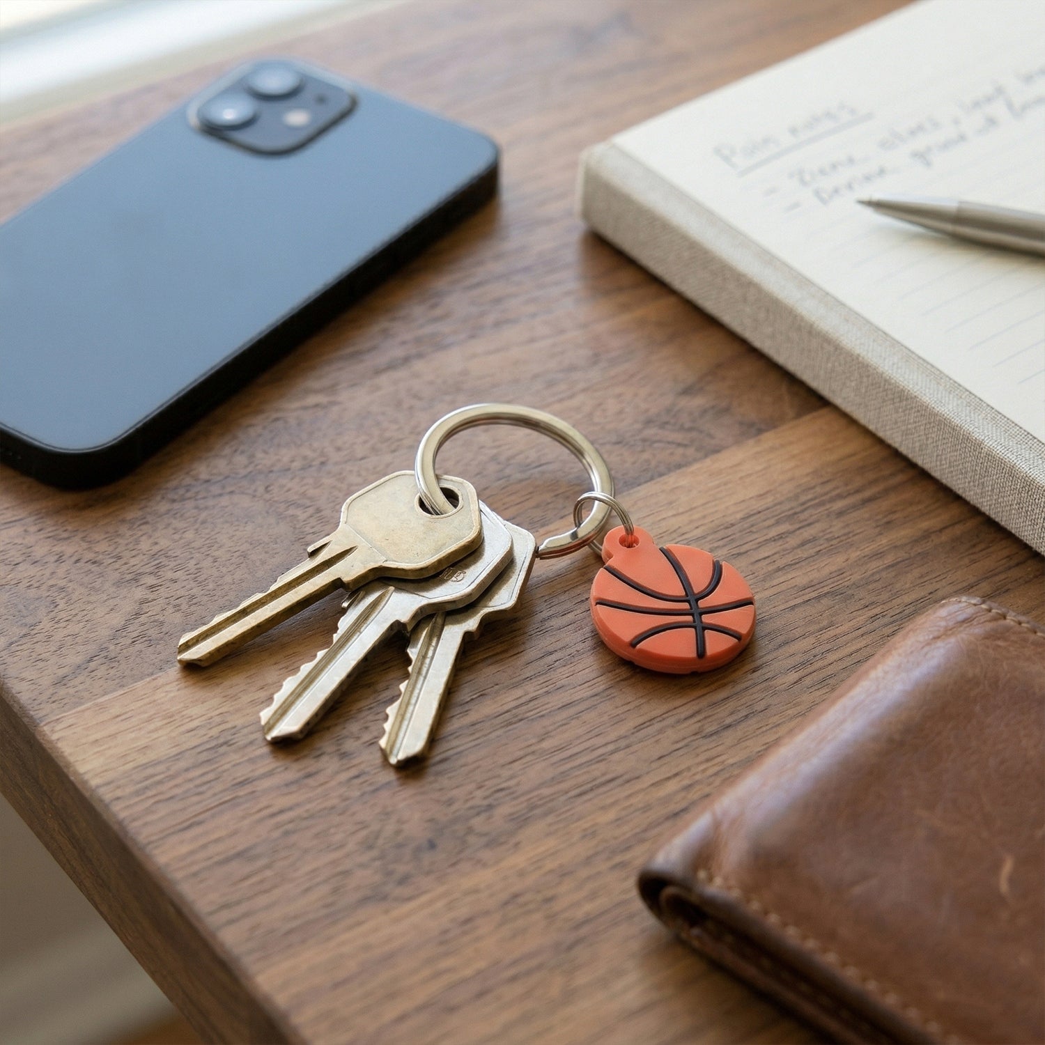 ALVENZA Basketball Keychain Set – Sporty and Stylish Accessories for Keys and Bags