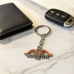 ALVENZA Krishna Theme Keychain Set – Durable Spiritual Metal Keychains