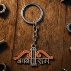 ALVENZA Krishna Theme Keychain Set – Durable Spiritual Metal Keychains