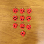 ALVENZA Heart-Shaped Smile Keychains – Vibrant & Durable Accessory Set