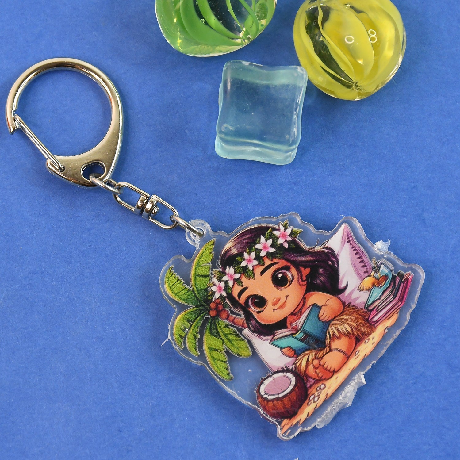 ALVENZA Assorted Designer Keychains – Stylish Mix of 1 Pc