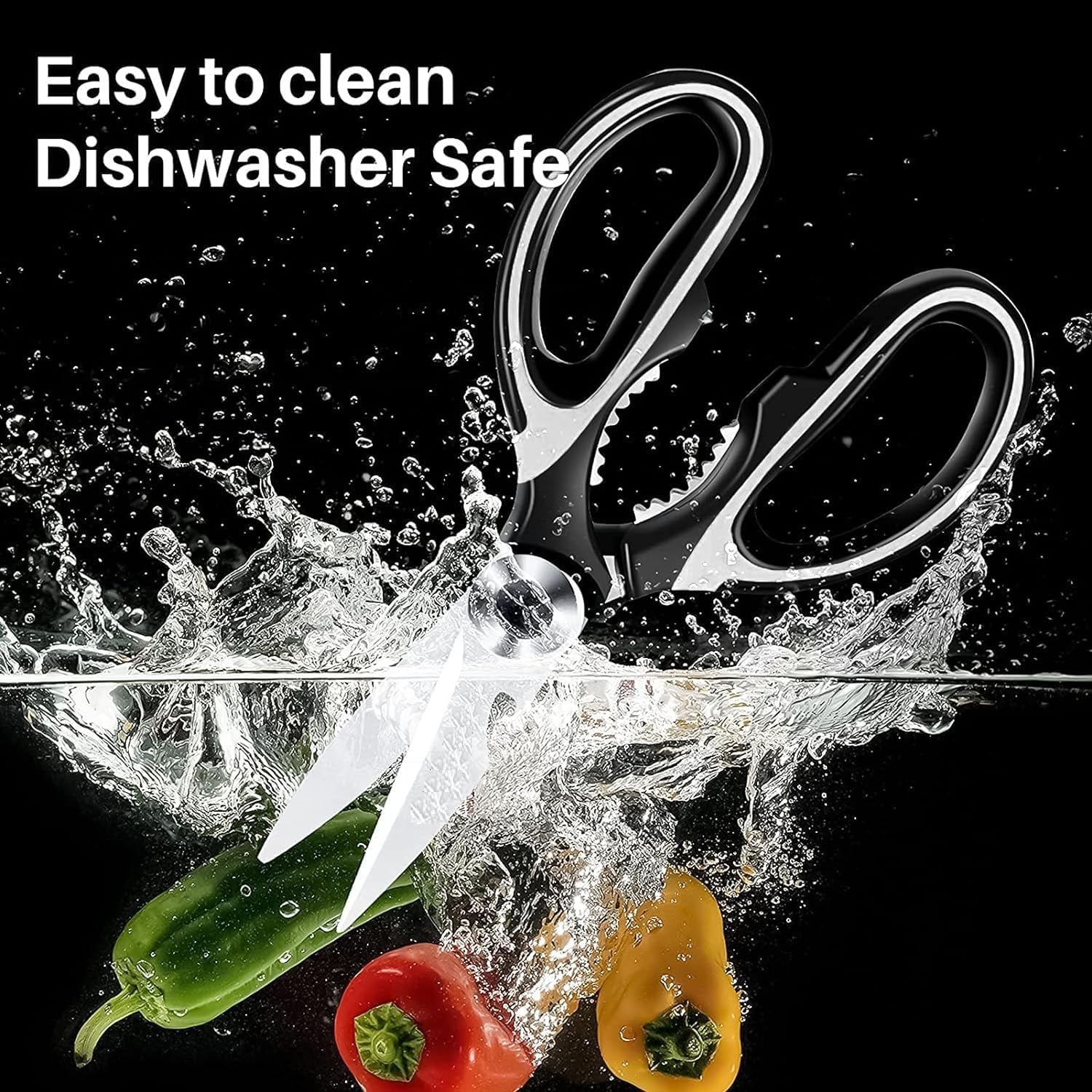 Multi-Function Kitchen Scissor 6-in-1 Stainless Steel | - Detail View 5