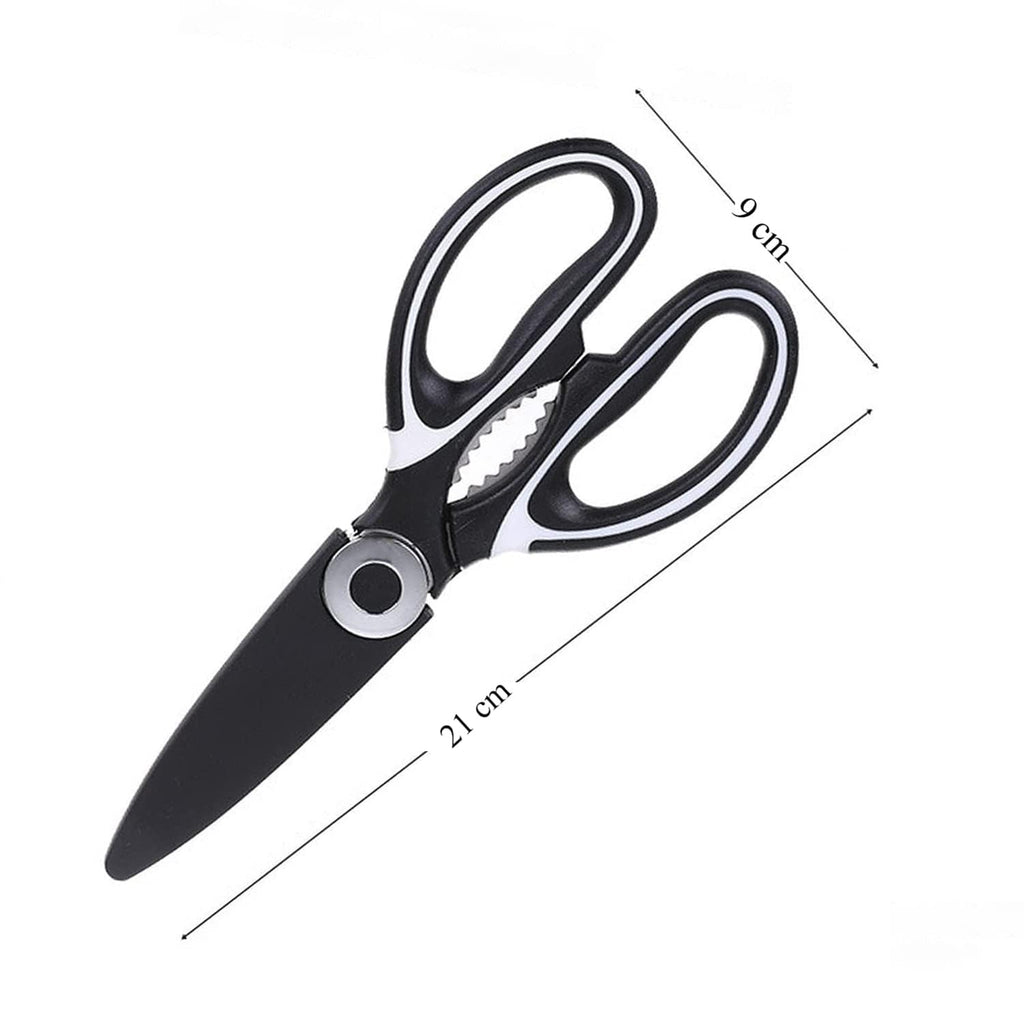 Multi-Function Kitchen Scissor 6-in-1 Stainless Steel | - Detail View 6