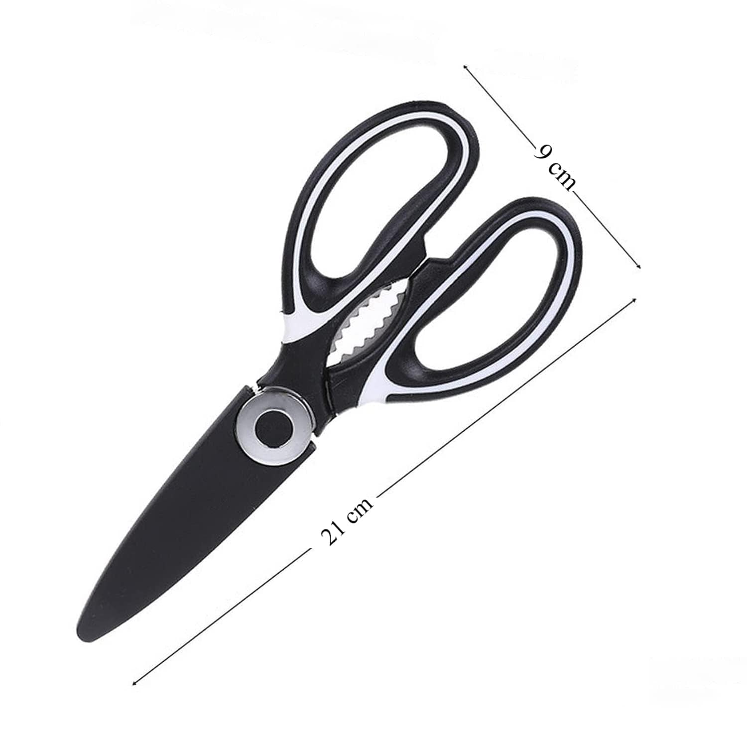 Multi-Function Kitchen Scissor 6-in-1 Stainless Steel | - Detail View 6