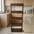 ALVENZA Kitchen Storage Rack – Space-Saving Multi-Tier Organizer with Wheels