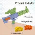ALVENZA Space Explorer Pneumatic Gun – Safe Soft Foam Ball Shooter