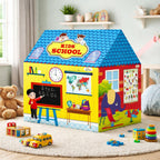 ALVENZA Kids School Play Tent House – Vibrant Educational Environment