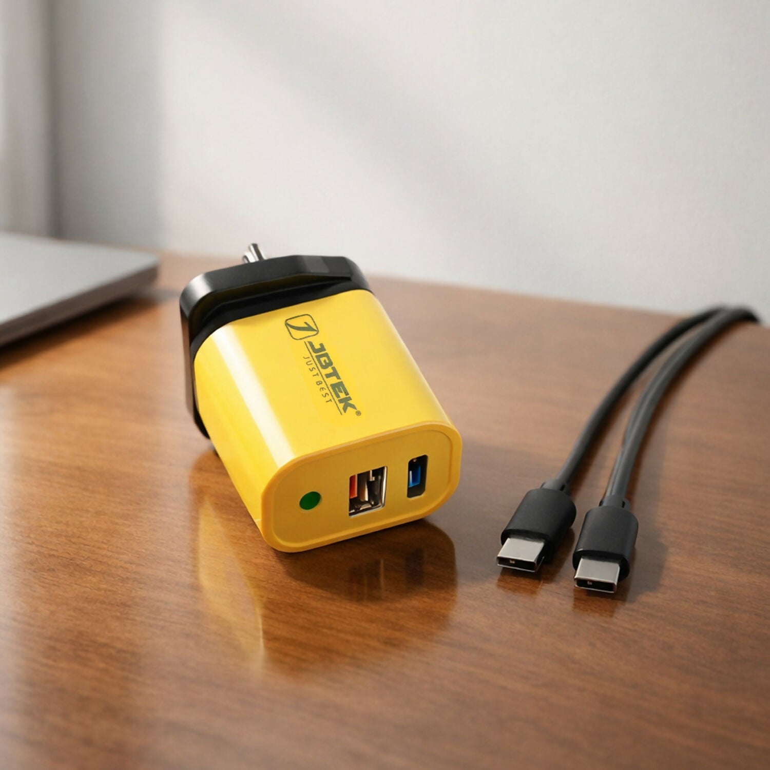 ALVENZA 65W Fast Charging Adapter – Dual Ports for Smartphones & Devices