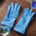 Waterproof Rubber Cleaning Gloves Durable & Reusable Kitchen Gloves
