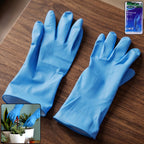 Waterproof Rubber Cleaning Gloves Durable & Reusable Kitchen Gloves