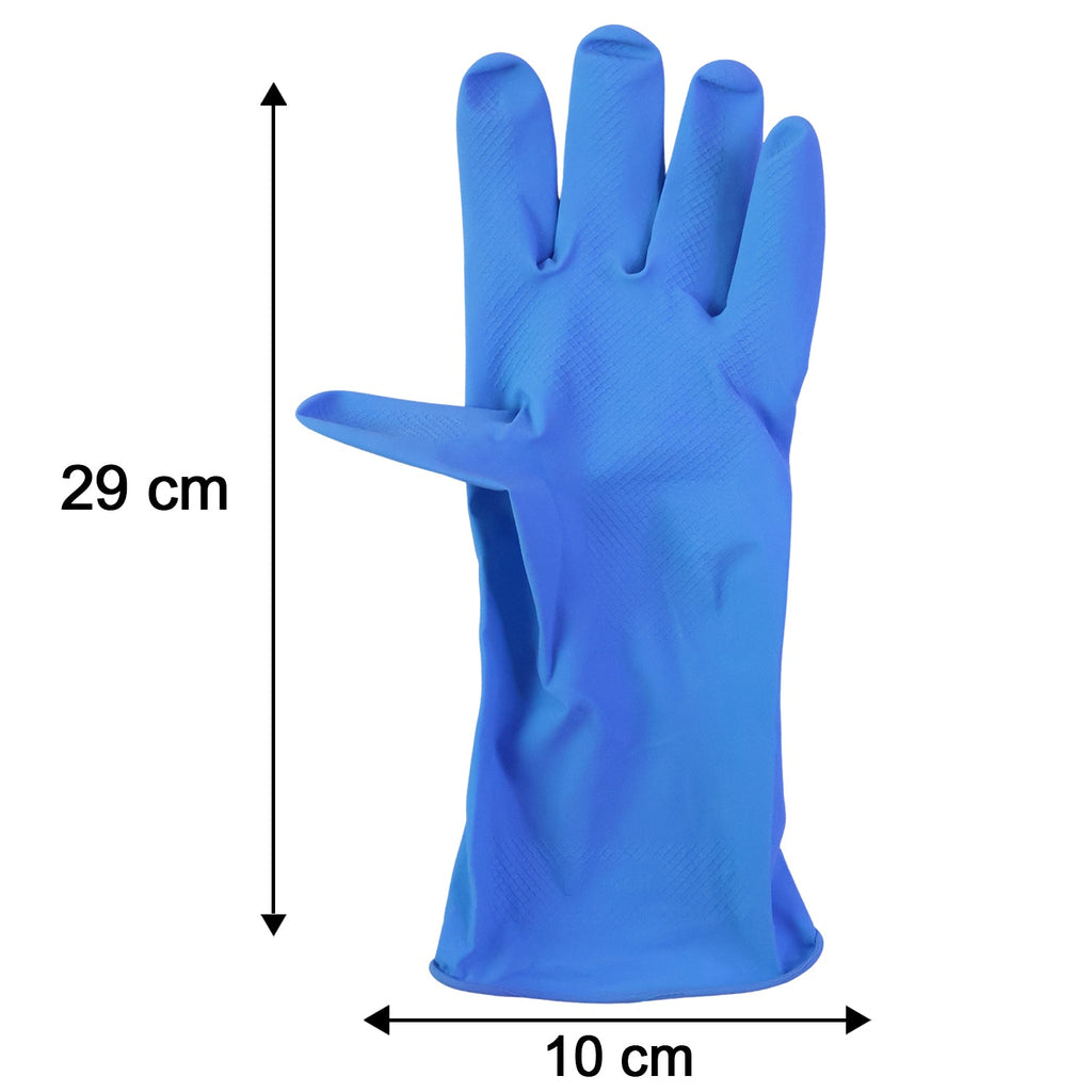 Waterproof Rubber Cleaning Gloves Durable & Reusable Kitchen Gloves - Detail View 6