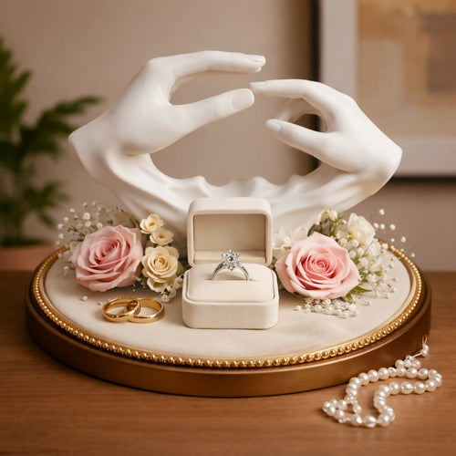 ALVENZA Abstract Hand Sculpture – Elegant Modern Home Decor