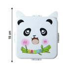 Kids Lunch Box with Compartments Panda Design & Utensils for School & Travel - Detail View 6
