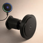 Magnetic Car Charger Wireless Phone Mount with RGB Lights