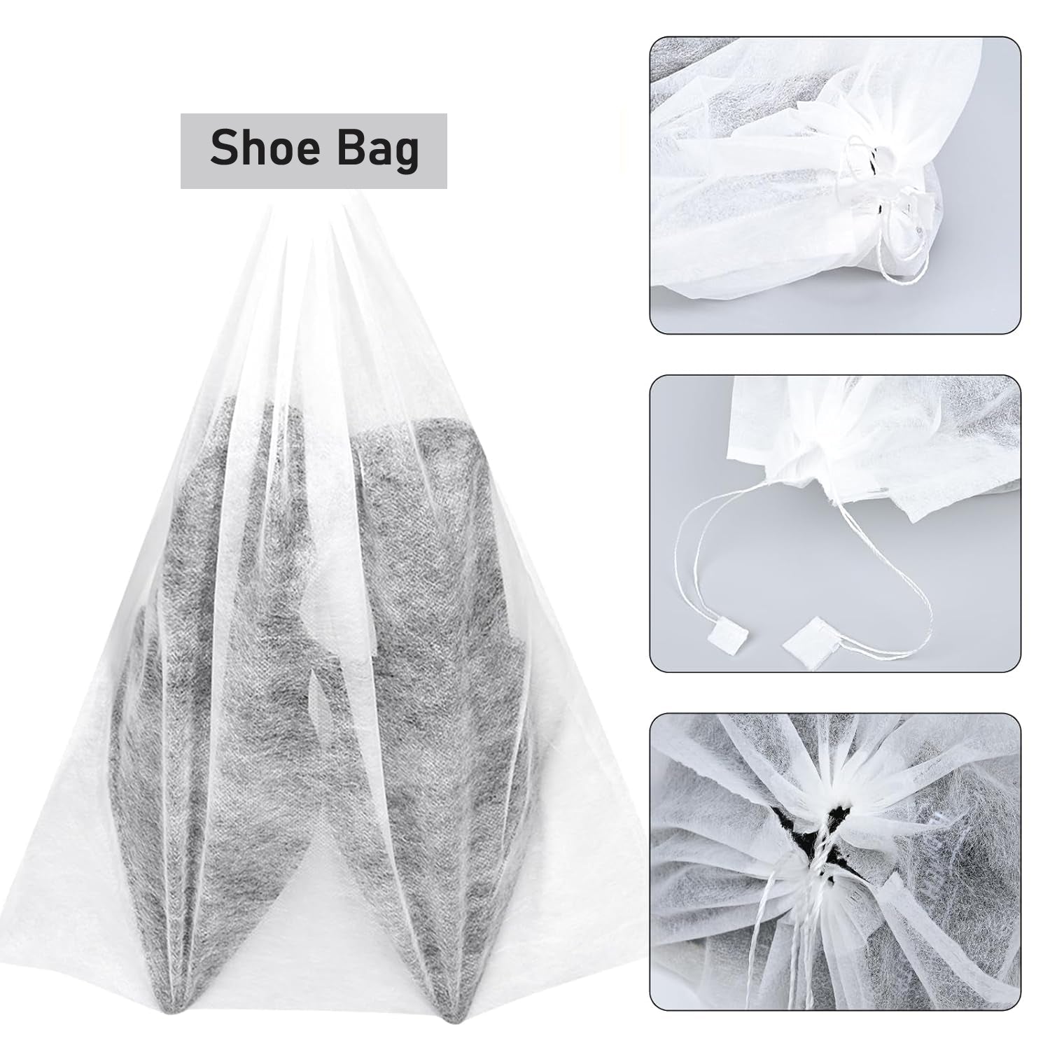  Non-Woven Shoe Storage Bag – Breathable & Dustproof Protection - Detail 1