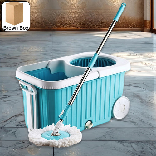  Spin Mop – 360° Rotating Stainless Steel Spinner for Deep Cleaning - Detail 1