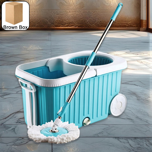  Spin Mop – 360° Rotating Stainless Steel Spinner for Deep Cleaning - Detail 1