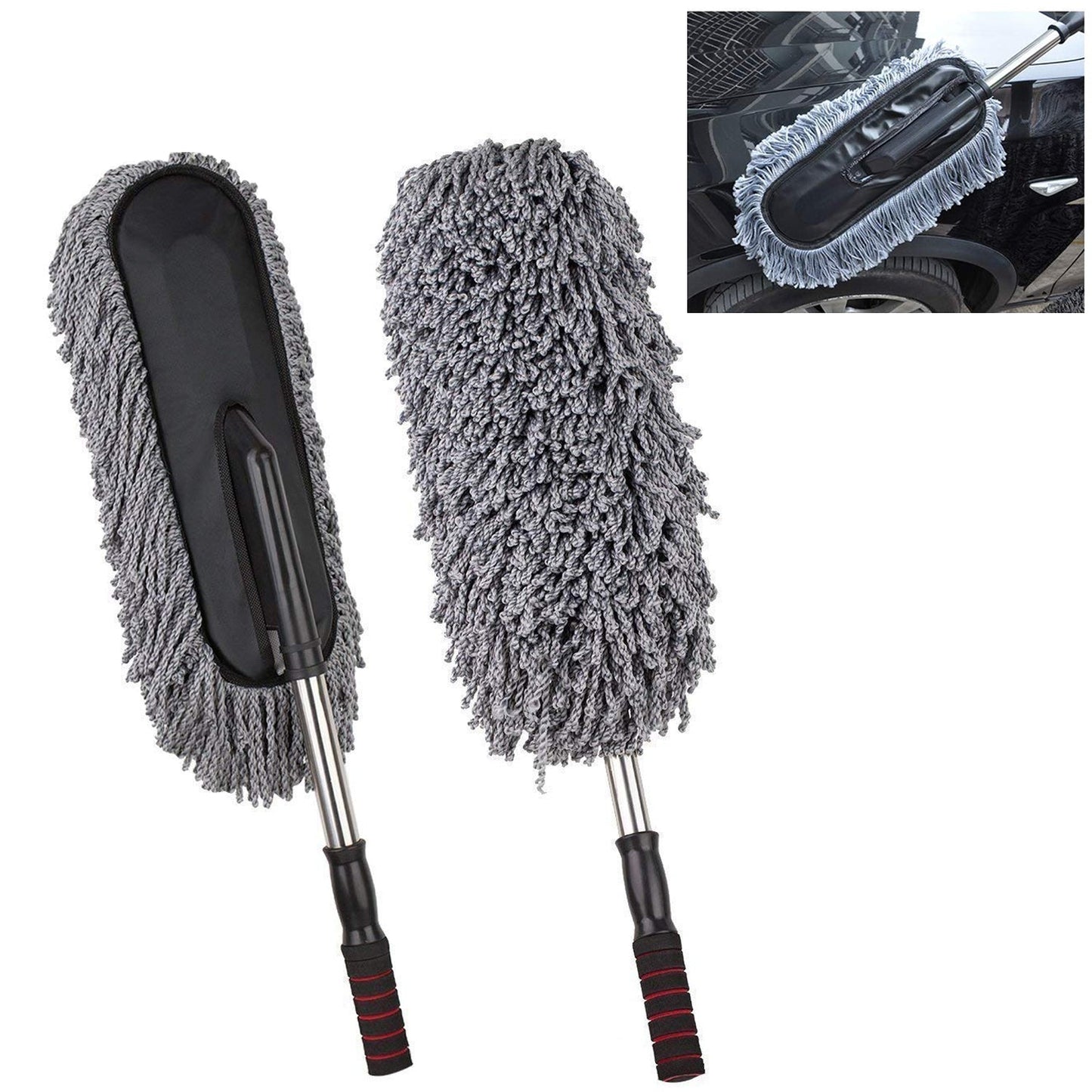  Car Duster – Retractable Handle Microfiber | ALVENZA - Detail 1