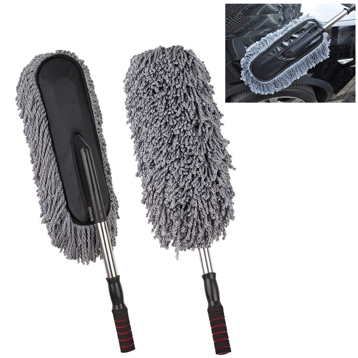  Car Duster – Retractable Handle Microfiber | ALVENZA - Detail 1
