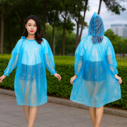  Disposable Raincoat – Monsoon Essential & Portable | ALVENZA - Detail 1