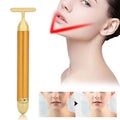  Vibrating Face Massager – Golden Energy for Radiant Skin | ALVENZA - Detail 1