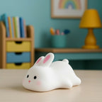  Bunny Night Light – Soft Silicone Warm Glow for Kids' Rooms - Detail 1